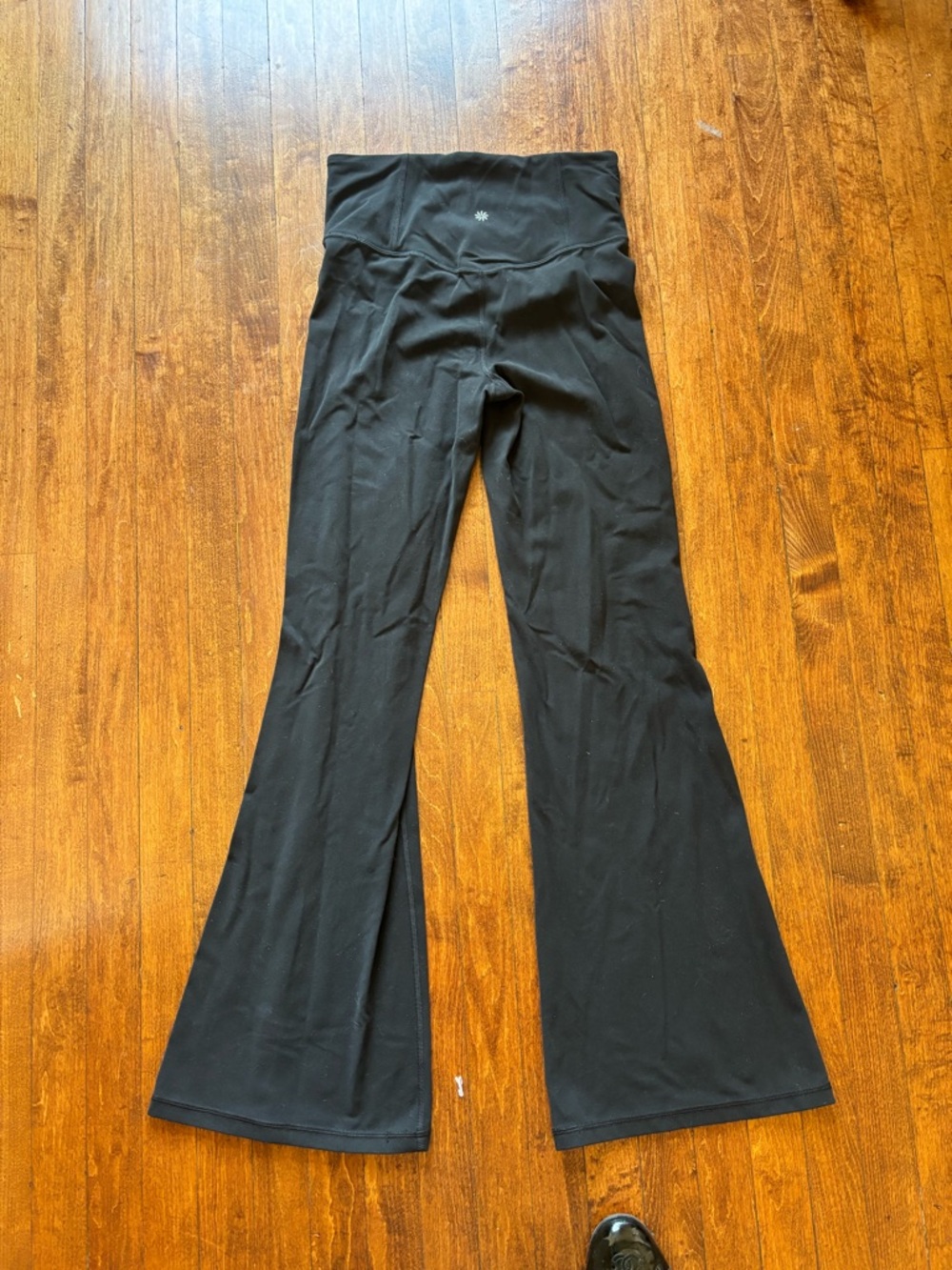 Athleta Elation Flare Pant Black. Size S.